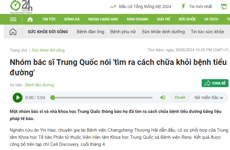 bao-24h-dua-tin-trung-quoc-cong-bo-cong-nghe-doc-dao-quy-phuc-benh-tieu-duong